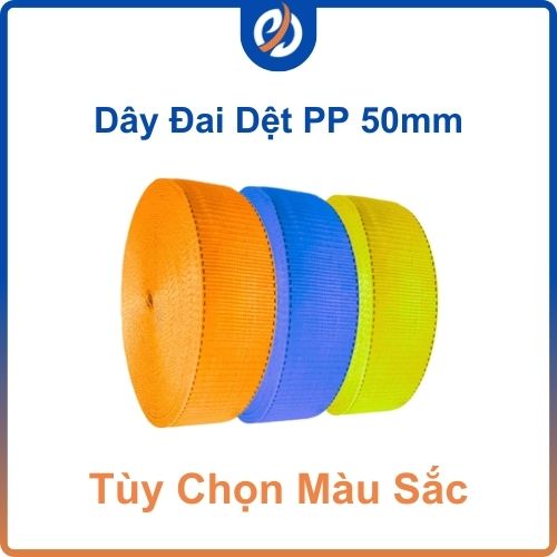 Dây đai dệt PP bản 50mm (Polypropylene)